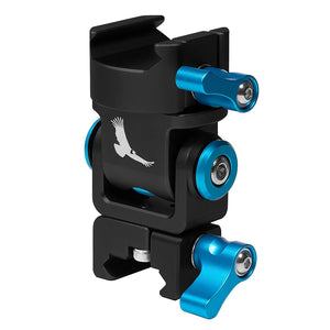 Kondor Blue NATO to NATO Swivel Tilt Monitor Mount (Pan/Tilt) - Raven Black