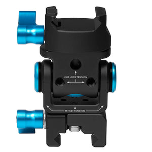 Kondor Blue NATO to NATO Swivel Tilt Monitor Mount (Pan/Tilt) - Raven Black