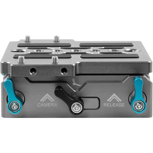 Kondor Blue LWS ARRI Bridge Plate with Riser for ARRI Alexa Mini - Space Grey
