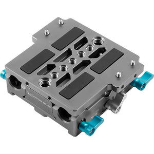 Kondor Blue LWS ARRI Bridge Plate with Riser for ARRI Alexa Mini - Space Grey
