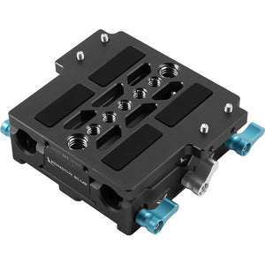 Kondor Blue LWS ARRI Bridge Plate with Riser for ARRI Alexa Mini - Black