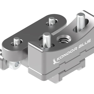 Kondor Blue RF Lens Mount Bracket for Speed Boosters & Adapters - Space Gray