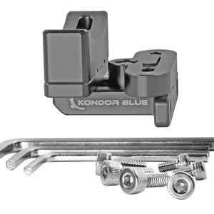 Kondor Blue RF Lens Mount Bracket for Speed Boosters & Adapters - Space Gray