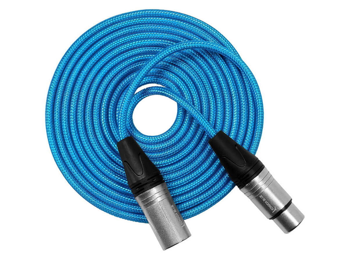 Kondor Blue Male XLR to Female XLR - 25ft