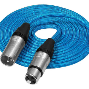 Kondor Blue Male XLR to Female XLR - 25ft