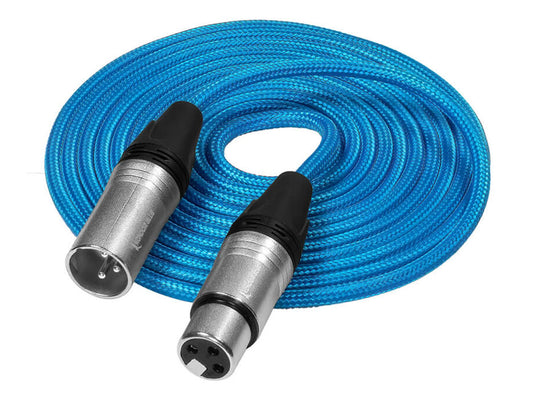 Kondor Blue Male XLR to Female XLR - 25ft