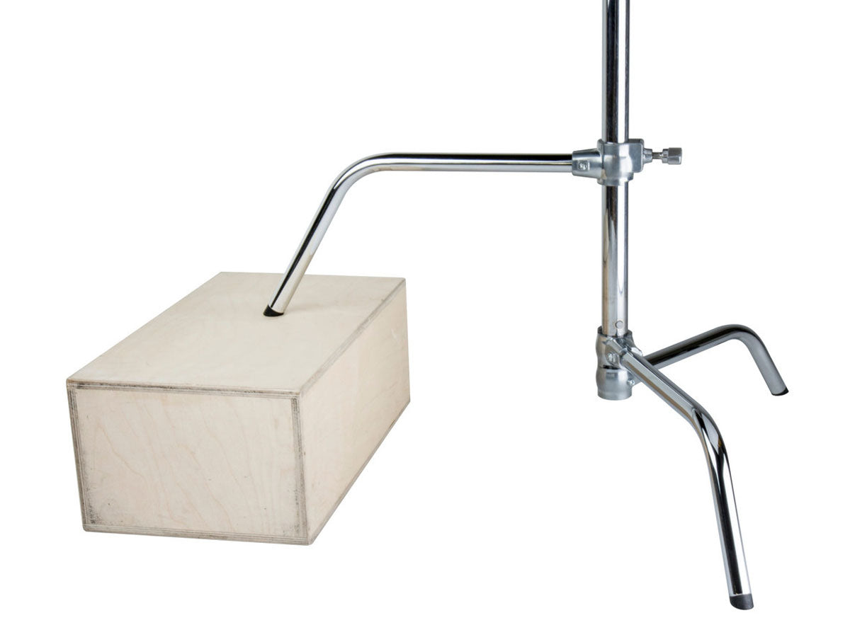 Kupo 20" Master C-Stand w/Sliding Leg & Quick Release - Silver