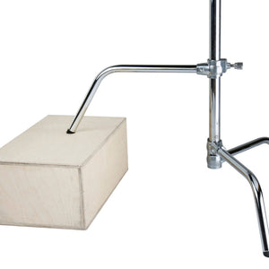 Kupo 30" Master C-Stand w/Sliding Leg & Quick Release - Silver