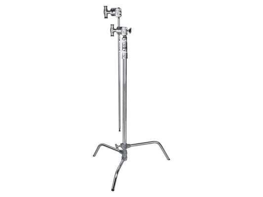 Kupo 20" Master C-Stand w/Sliding Leg & Quick Release Kit - Silver
