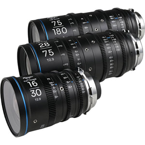 Laowa Ranger 16-30mm / 28-75mm / 75-180mm Full Frame Cine Lens Bundle (PL/EF Mount)