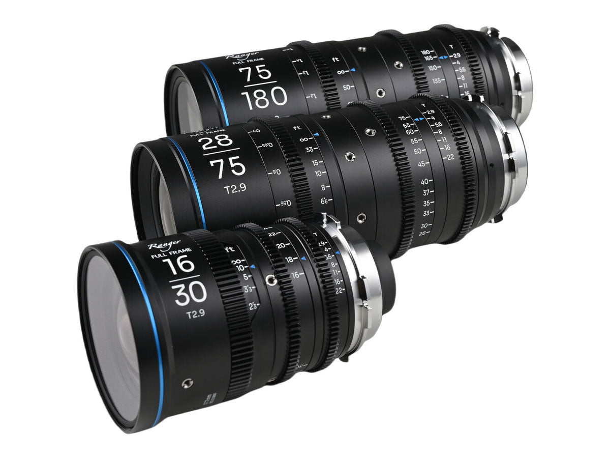 Laowa Ranger 16-30mm / 28-75mm / 75-180mm Full Frame Cine Lens Bundle (PL/EF Mount)