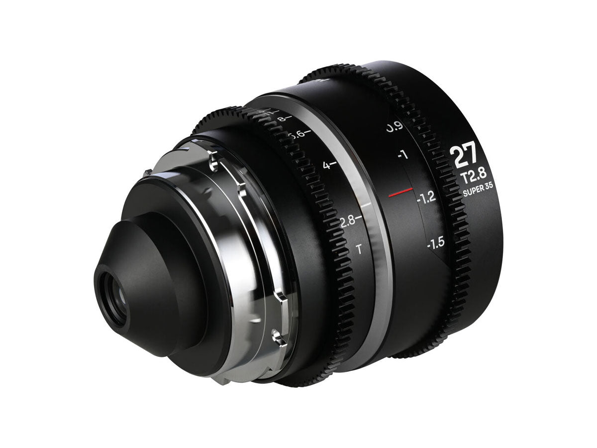 Laowa Nanomorph 27mm T2.8 1.5X S35 Lens (Silver) - PL/EF  Mount