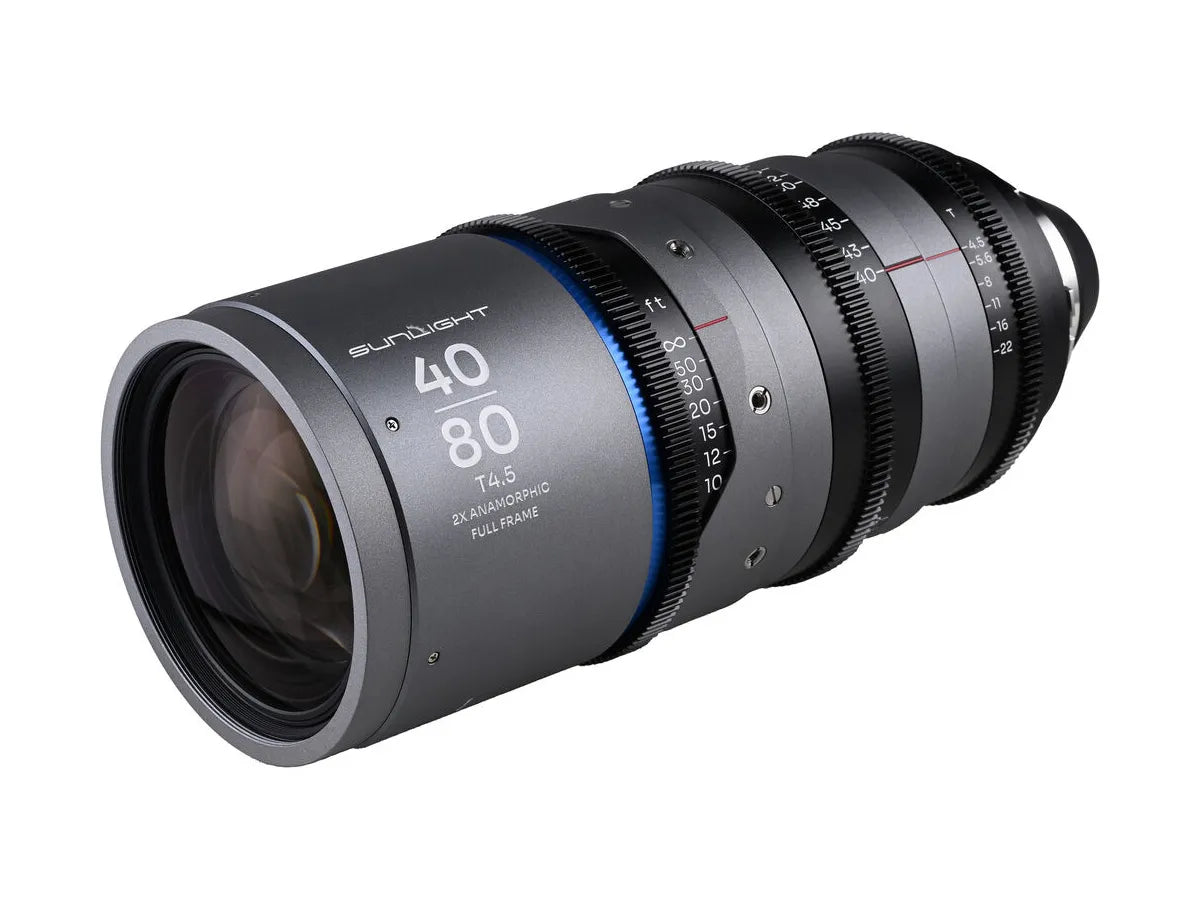 Laowa Sunlight 40-80mm T4.5 2x FF Anamorphic Zoom - PL Mount (Blue)