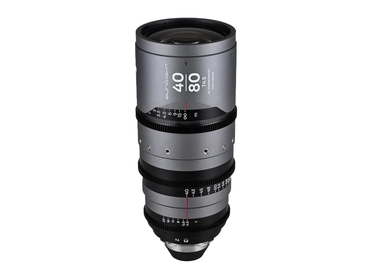 Laowa Sunlight 40-80mm T4.5 2x FF Anamorphic Zoom - PL Mount (Clear)