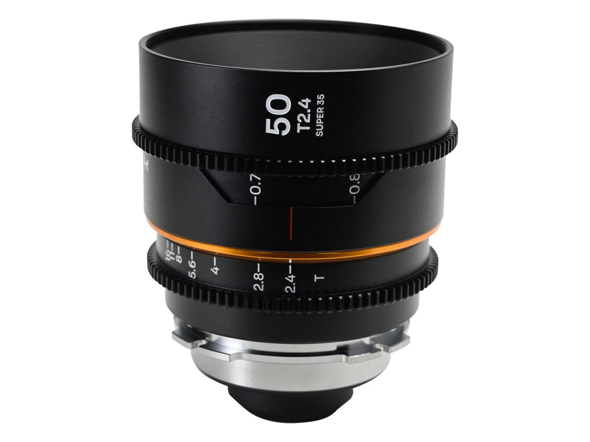 Laowa Nanomorph 50mm T2.4 1.5X S35 Lens (Amber) - PL/EF Mount