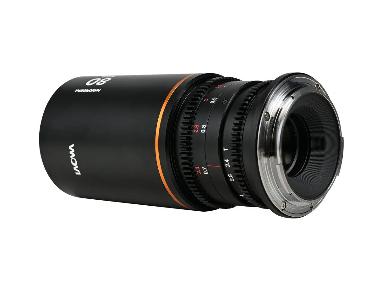 Laowa Nanomorph 80mm T2.4 1.5X S35 - MFT Mount (Amber)