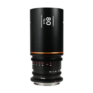 Laowa Nanomorph 80mm T2.4 1.5X S35 - MFT Mount (Amber)