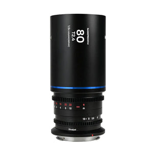 Laowa Nanomorph 80mm T2.4 1.5X S35 - MFT Mount (Blue)