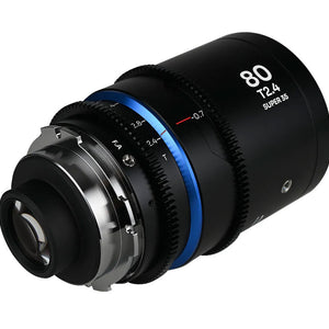 Laowa Nanomorph 80mm T2.4 1.5X S35 - PL/EF Mount (Blue)