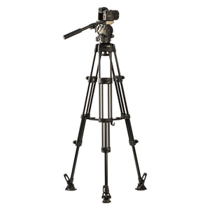Libec HS-150 Tripod System (W/ H15 Head, Ground Spreader & Case)