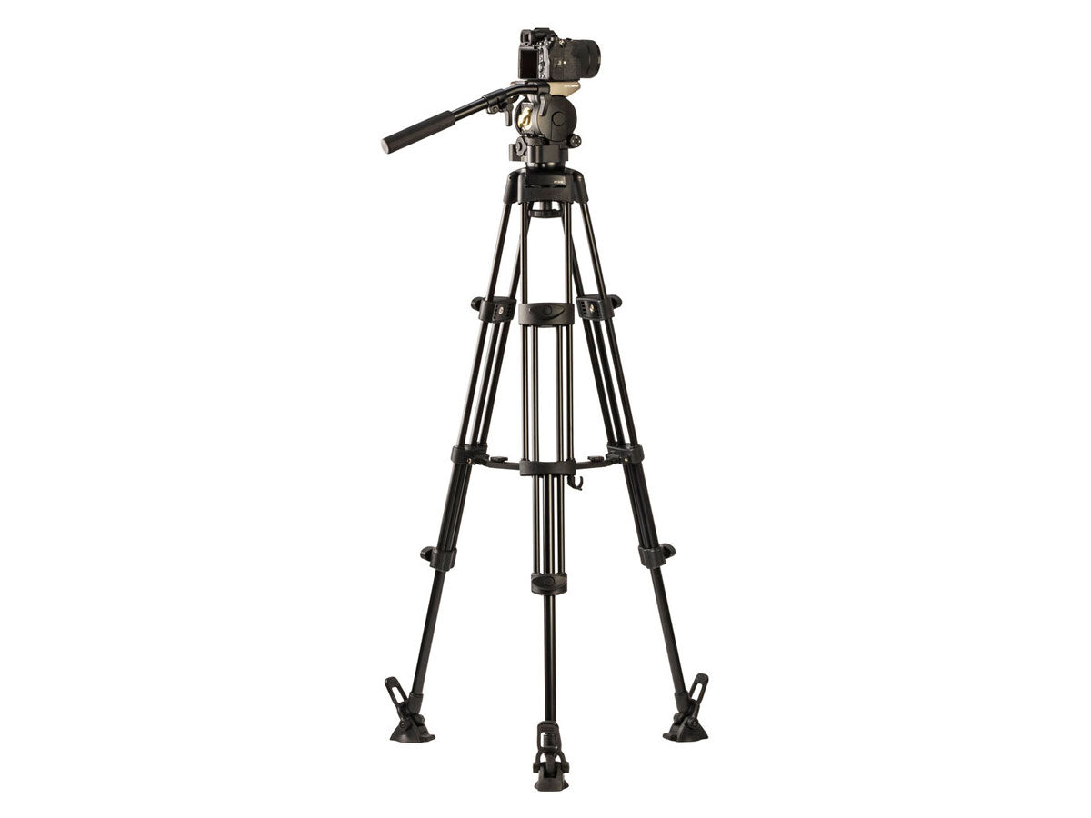 Libec HS-150 Tripod System (W/ H15 Head, Ground Spreader & Case)
