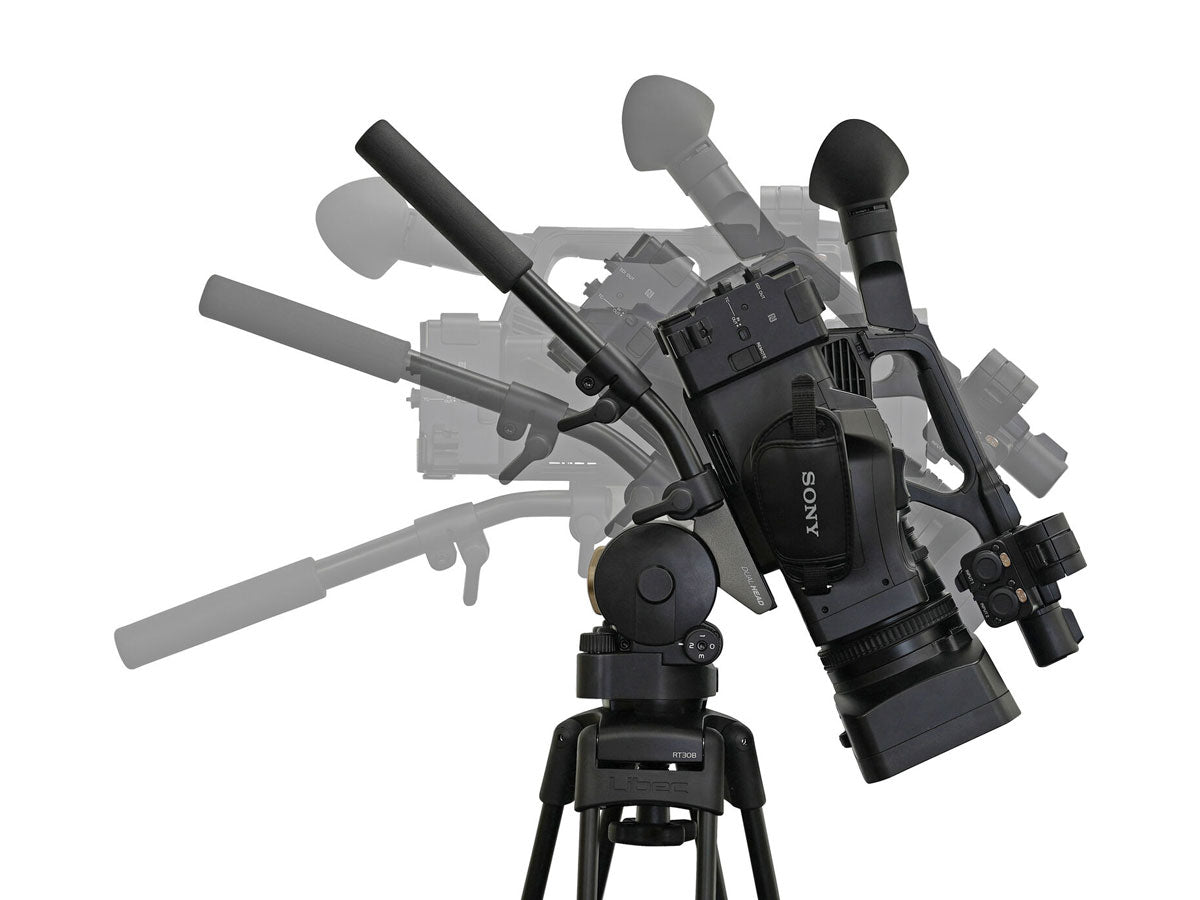 Libec HS-150M Tripod System (W/ H15 Head, Mid-Level Spreader & Case)