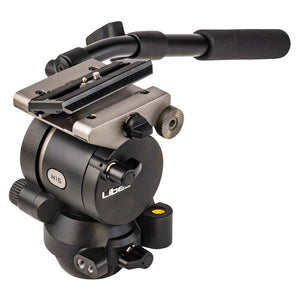 Libec HS-150M Tripod System (W/ H15 Head, Mid-Level Spreader & Case)