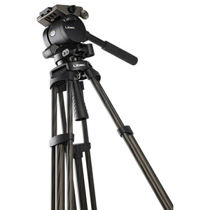 Libec HS-150MC Tripod System (W/ H15 Head, Mid-Level Spreader & Case)
