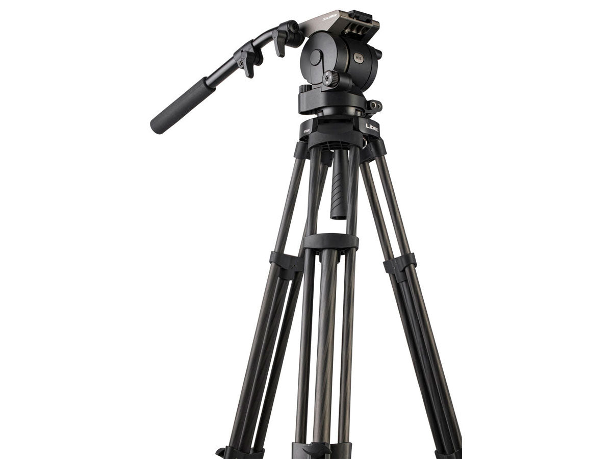 Libec HS-150MC Tripod System (W/ H15 Head, Mid-Level Spreader & Case)