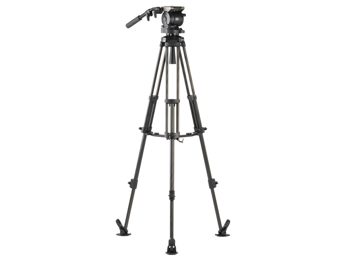 Libec HS-150MC Tripod System (W/ H15 Head, Mid-Level Spreader & Case)