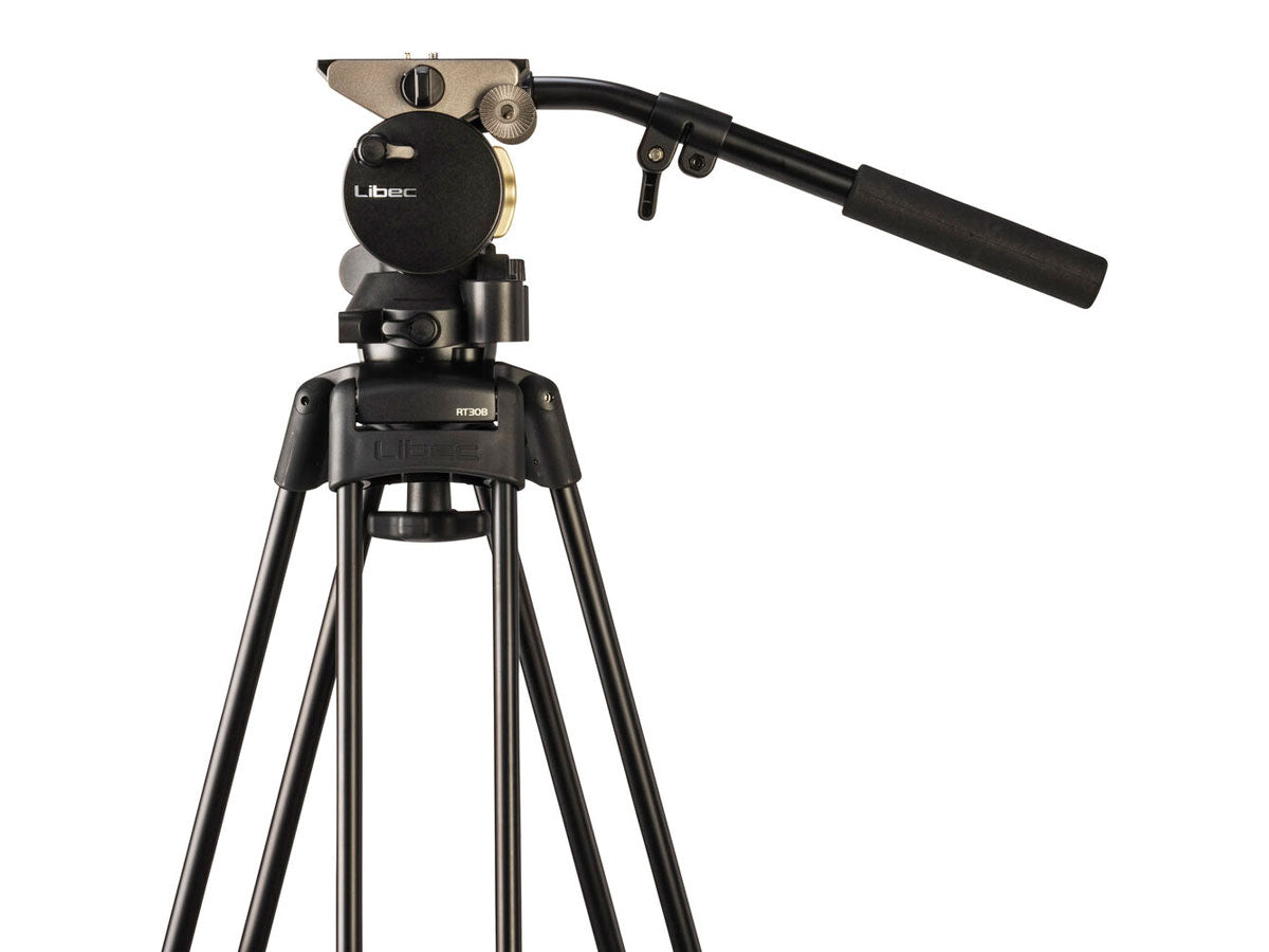 Libec HS-250M Tripod System (W/ H25 Head, Mid-Level Spreader & Case)