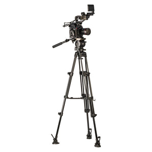 Libec HS-350M Tripod System (W/ H35 Head, Mid-Level Spreader & Case)