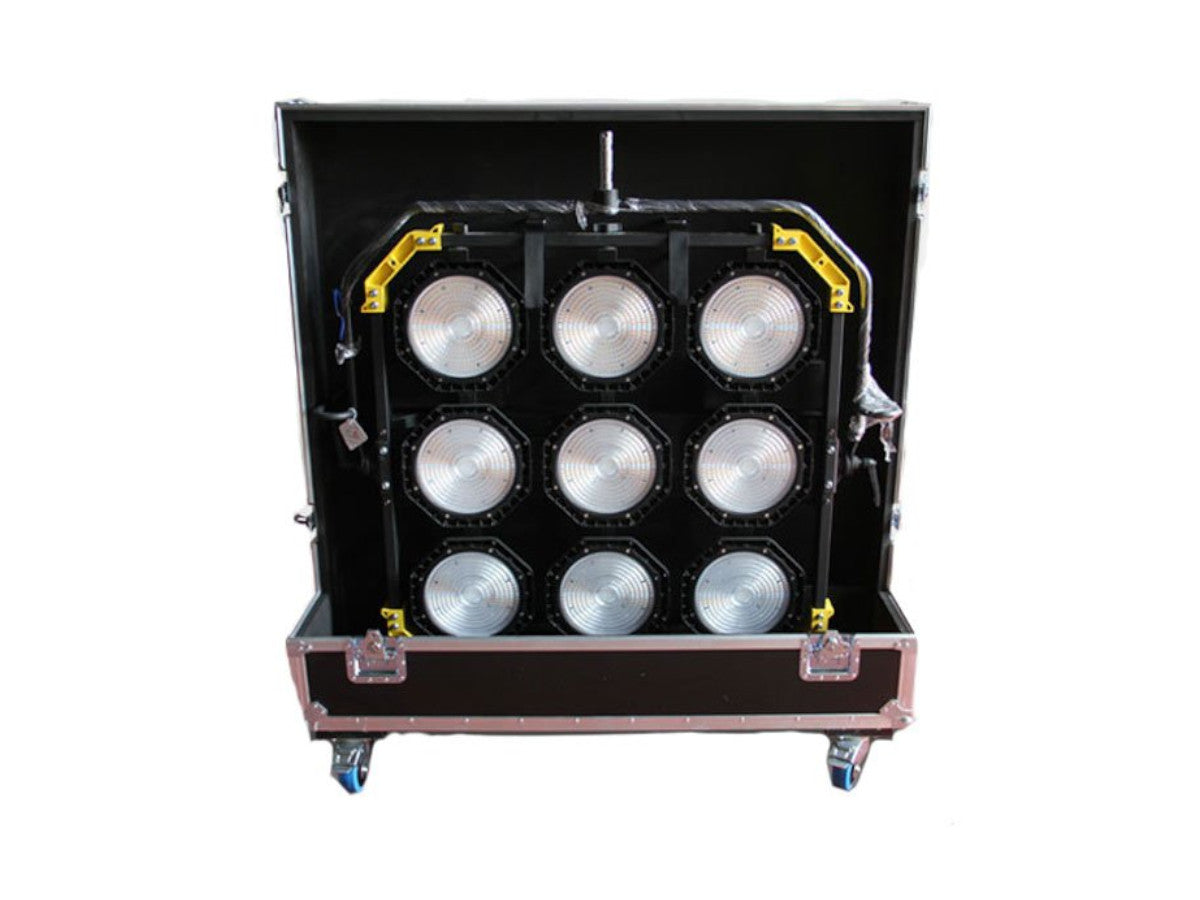 Lightstar Luxed-9 1620W Lamphead with Separate Ballast Complete Kit + Flightcase