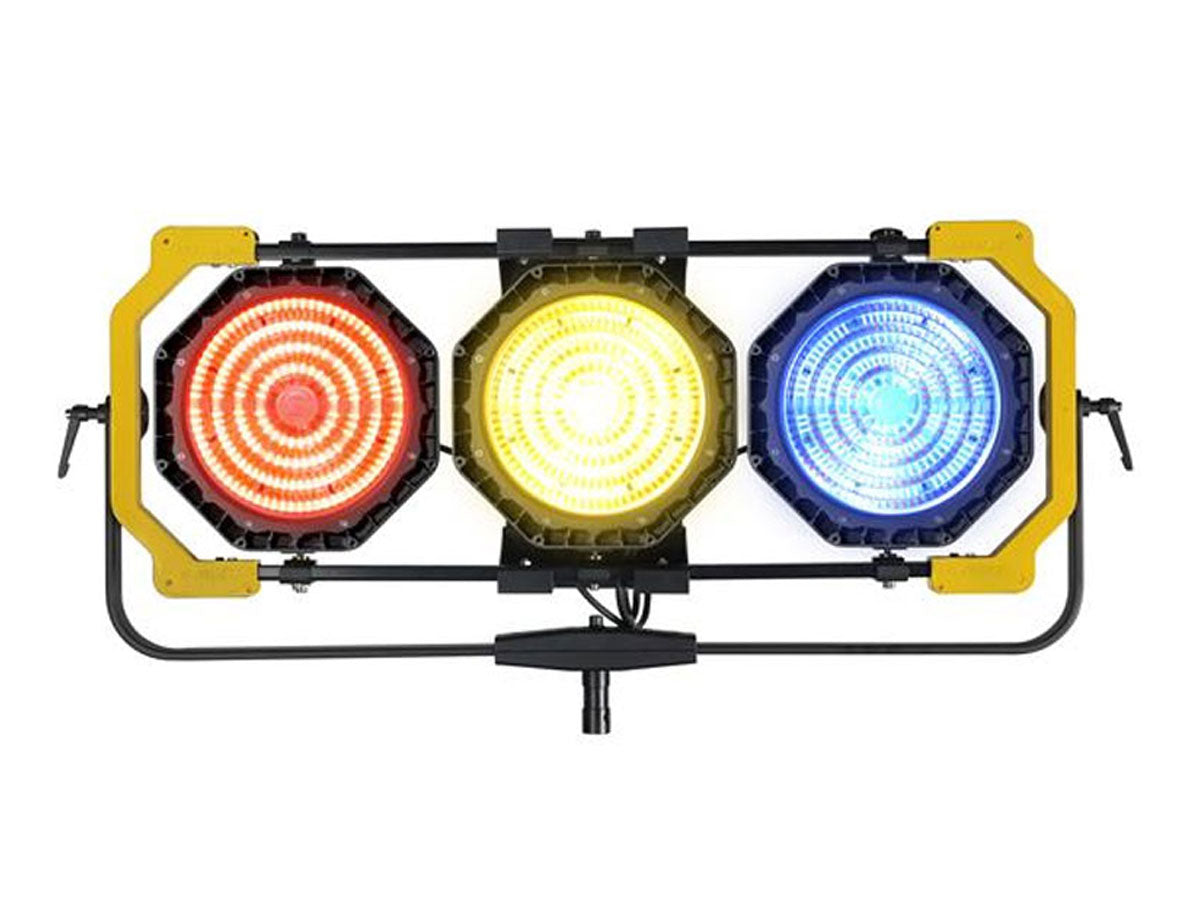Lightstar LUXED-P3 Full Colour LED Spotlight (480W) w/ Lumen Radio - In Travel Bag