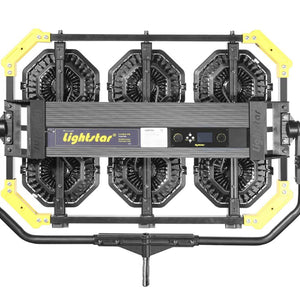 Lightstar LUXED-P6 Full Colour LED Spotlight/Spacelight (960W) w/ Lumen Radio - In Flight Case