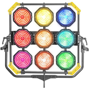 Lightstar LUXED-P9 Full Colour LED Spotlight/Spacelight (1440W) w/ Lumen Radio