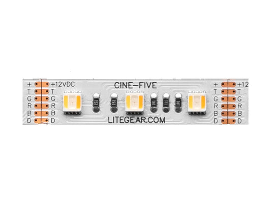 LiteGear LiteRibbon Chroma, Cine-Five, RGB+HY, 24V, 5 m