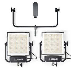 Litepanels Gemini 1x1 Hard Dual Array Light Kit