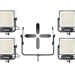 Litepanels Gemini 1x1 Hard Quad Array Light Kit