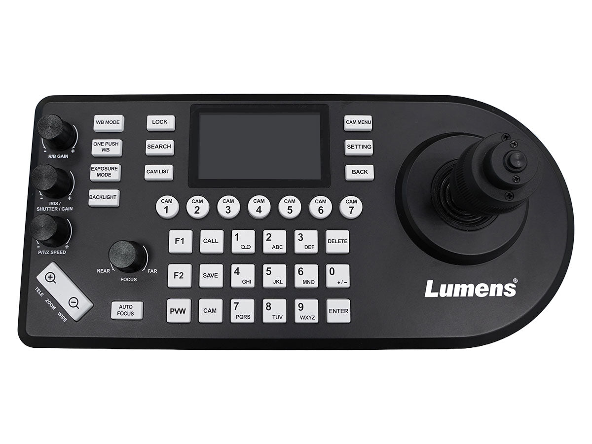 Lumens VS-KB21N IP Camera Controller with NDI