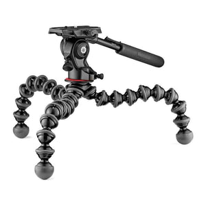 Joby Gorillapod 5K Video Pro Fluid Dampened Video Head paired with GorillaPod 5K Stand
