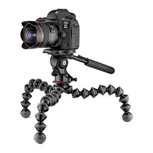 Joby Gorillapod 5K Video Pro Fluid Dampened Video Head paired with GorillaPod 5K Stand