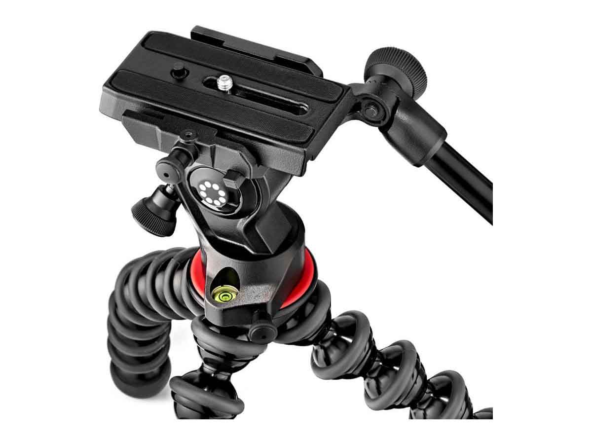 Joby Gorillapod 5K Video Pro Fluid Dampened Video Head paired with GorillaPod 5K Stand
