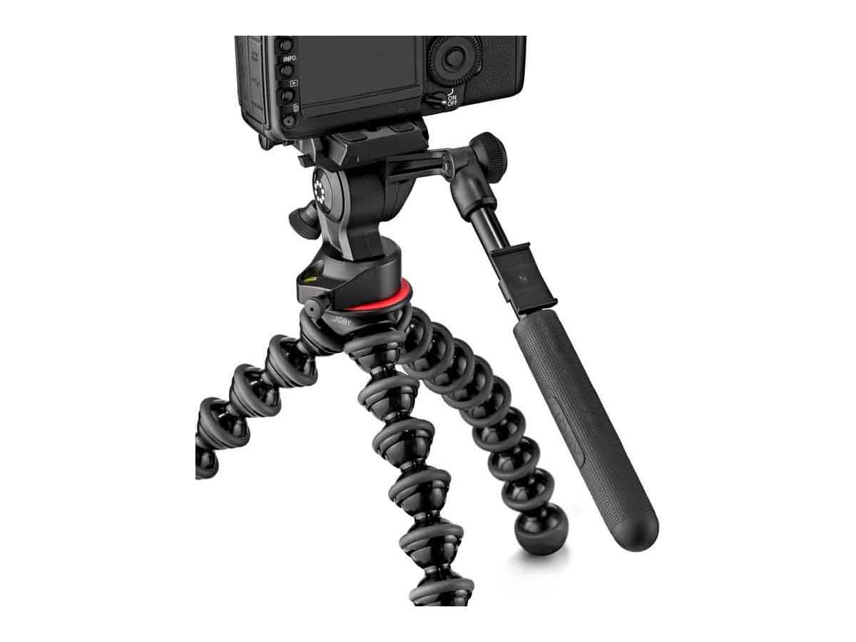 Joby Gorillapod 5K Video Pro Fluid Dampened Video Head paired with GorillaPod 5K Stand