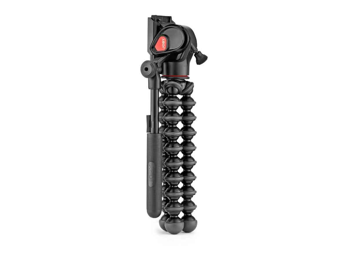 Joby Gorillapod 3K Video Pro Fluid Dampened Video Head paired with GorillaPod 3K Stand