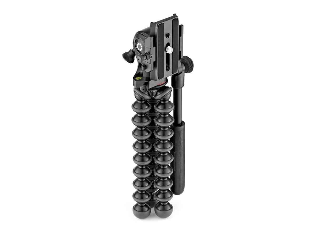 Joby Gorillapod 3K Video Pro Fluid Dampened Video Head paired with GorillaPod 3K Stand