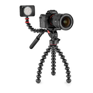 Joby Gorillapod 3K Video Pro Fluid Dampened Video Head paired with GorillaPod 3K Stand