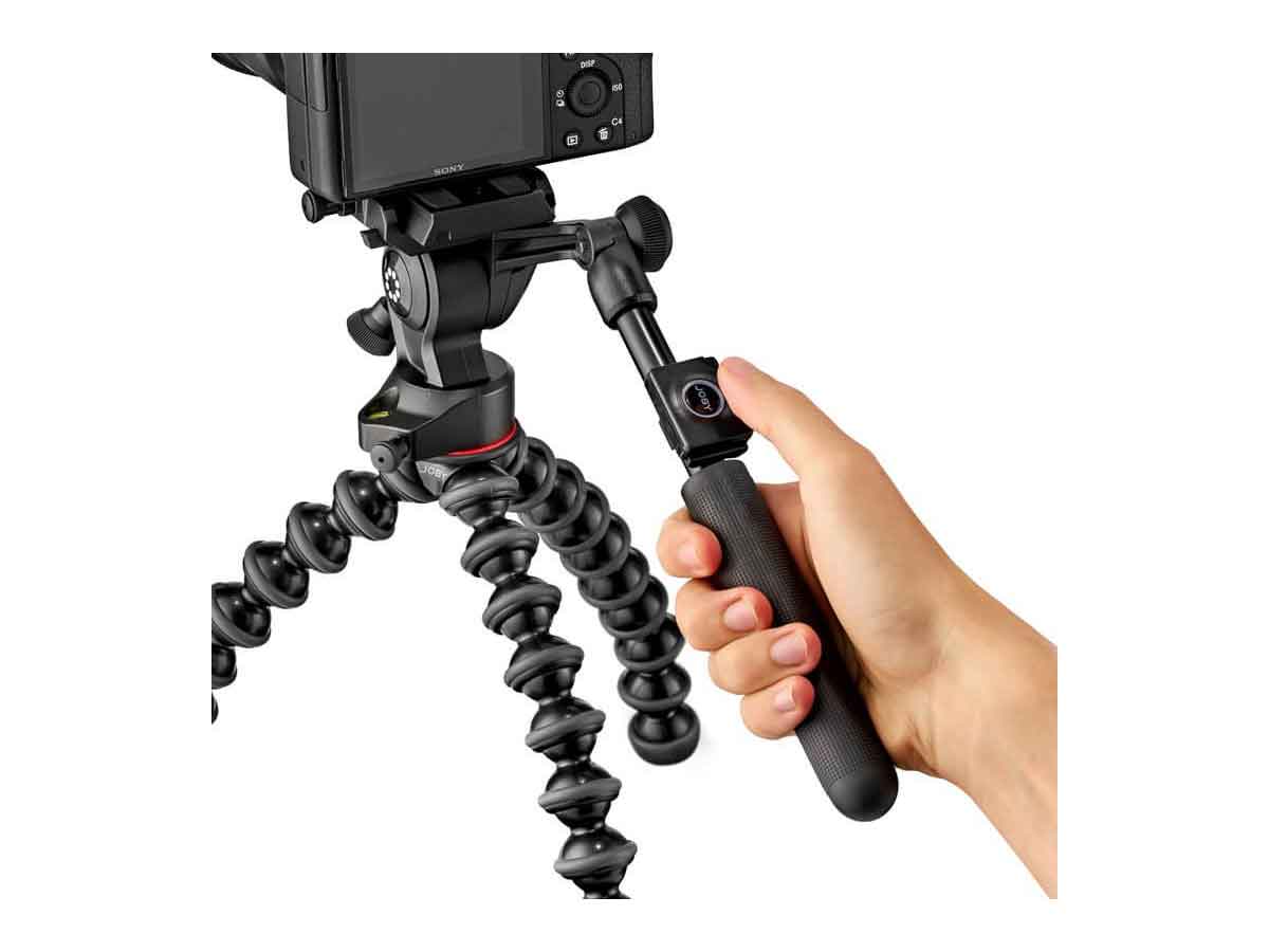 Joby Gorillapod 3K Video Pro Fluid Dampened Video Head paired with GorillaPod 3K Stand