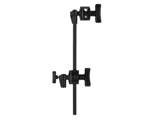 Matthews 20" Grip Head, Stainless Steel Arm - Black