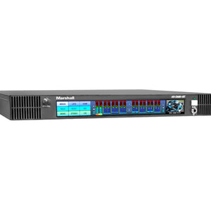 Marshall Electronics AR-DM61-BT-64DT 1RU 64-Channel Digital Audio Monitor (w/Dante)